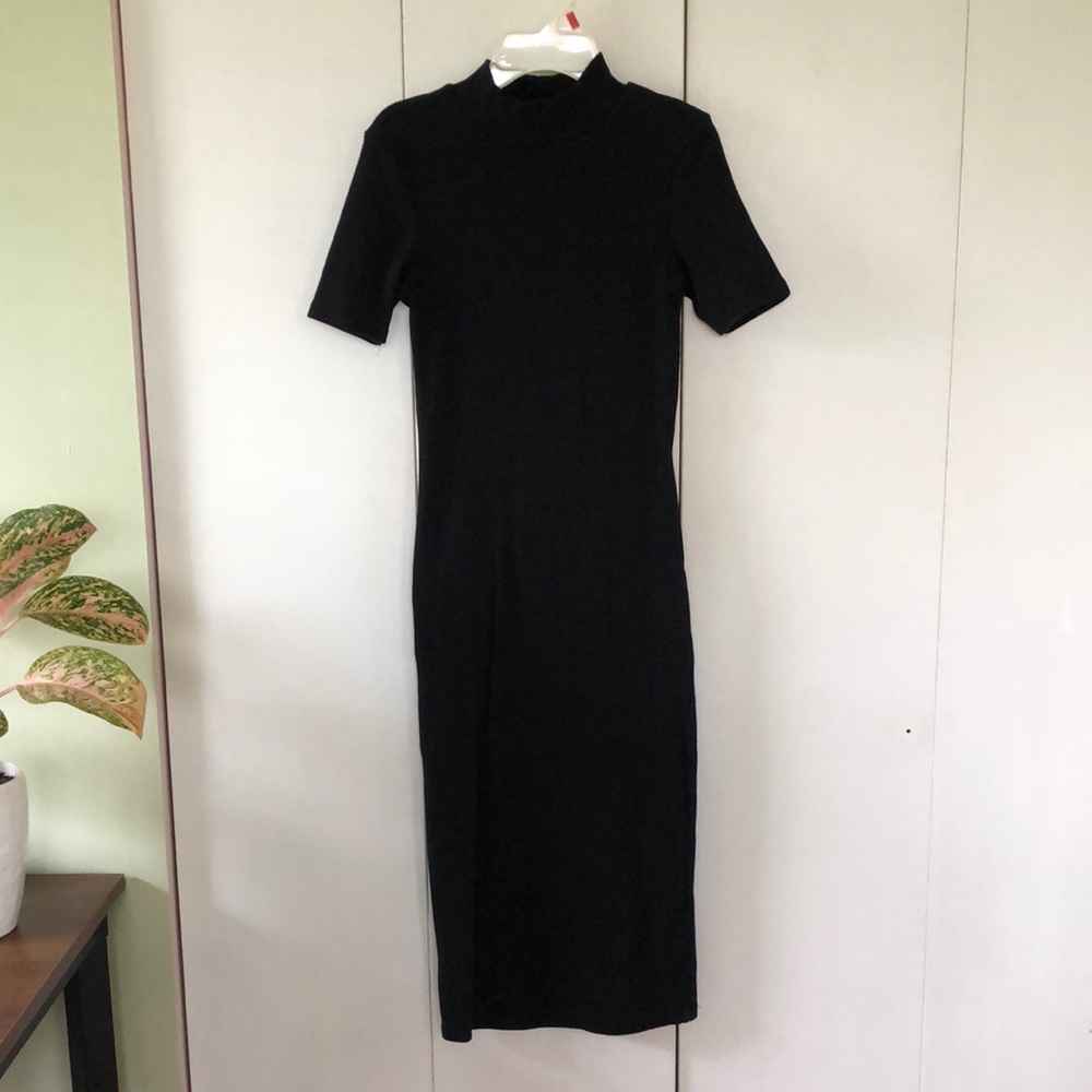 Zara Black Bodycon Dress